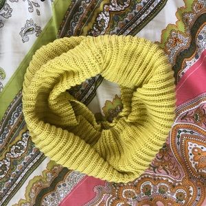 NWOT Yellow Scarf